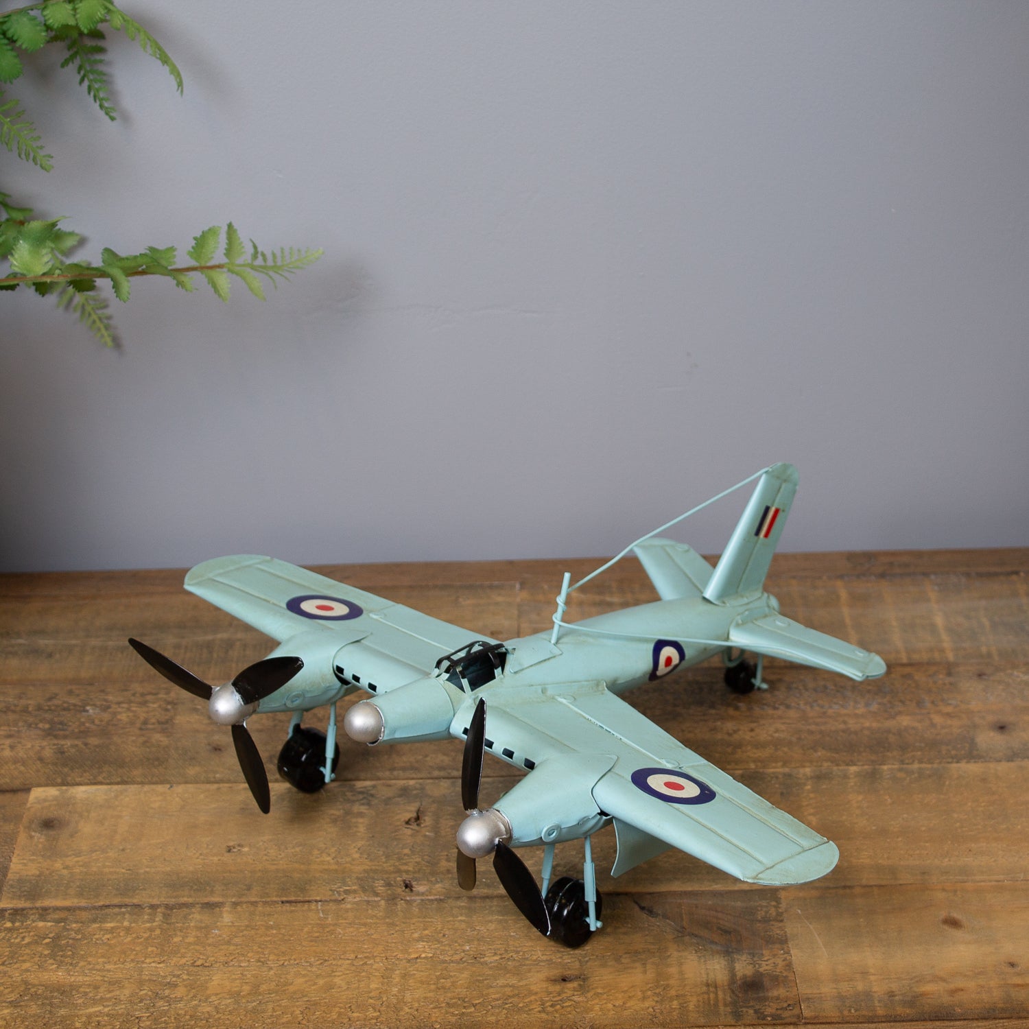 Vintage Blue Plane