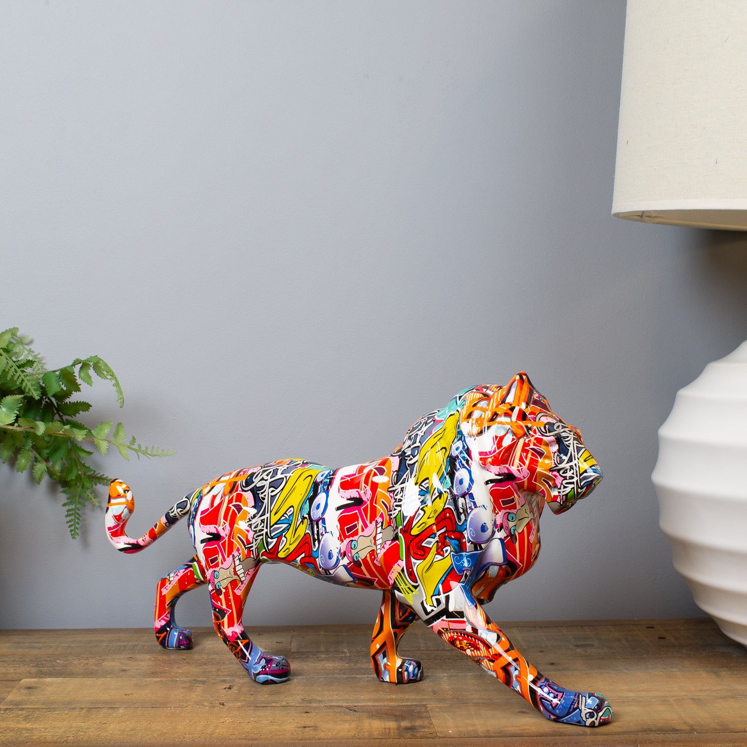 Graffiti Lion