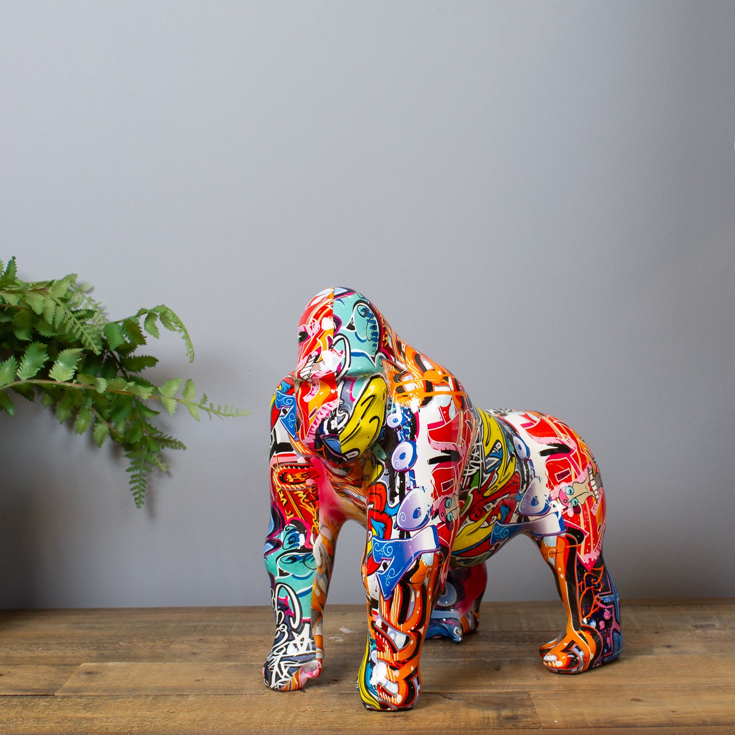 Graffiti Gorilla Ornament