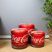 Storage Stool-Cola