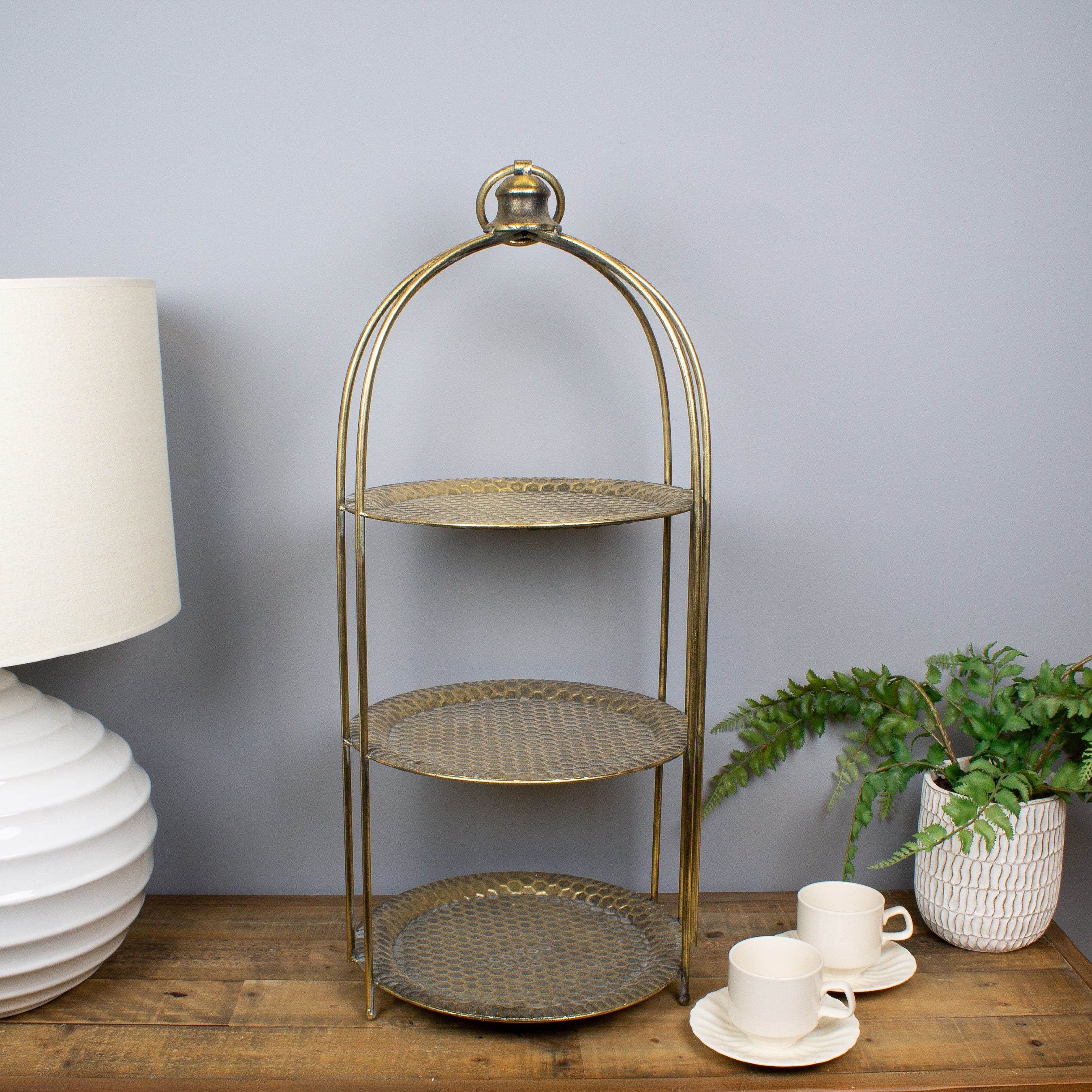 Saffron Tiered Cake Stand - 75 cm