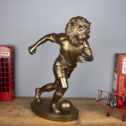 Lion Striker Sculpture – Collector Series (50cm)