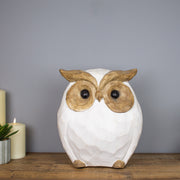 Wise Owl Sculpture 39 cm