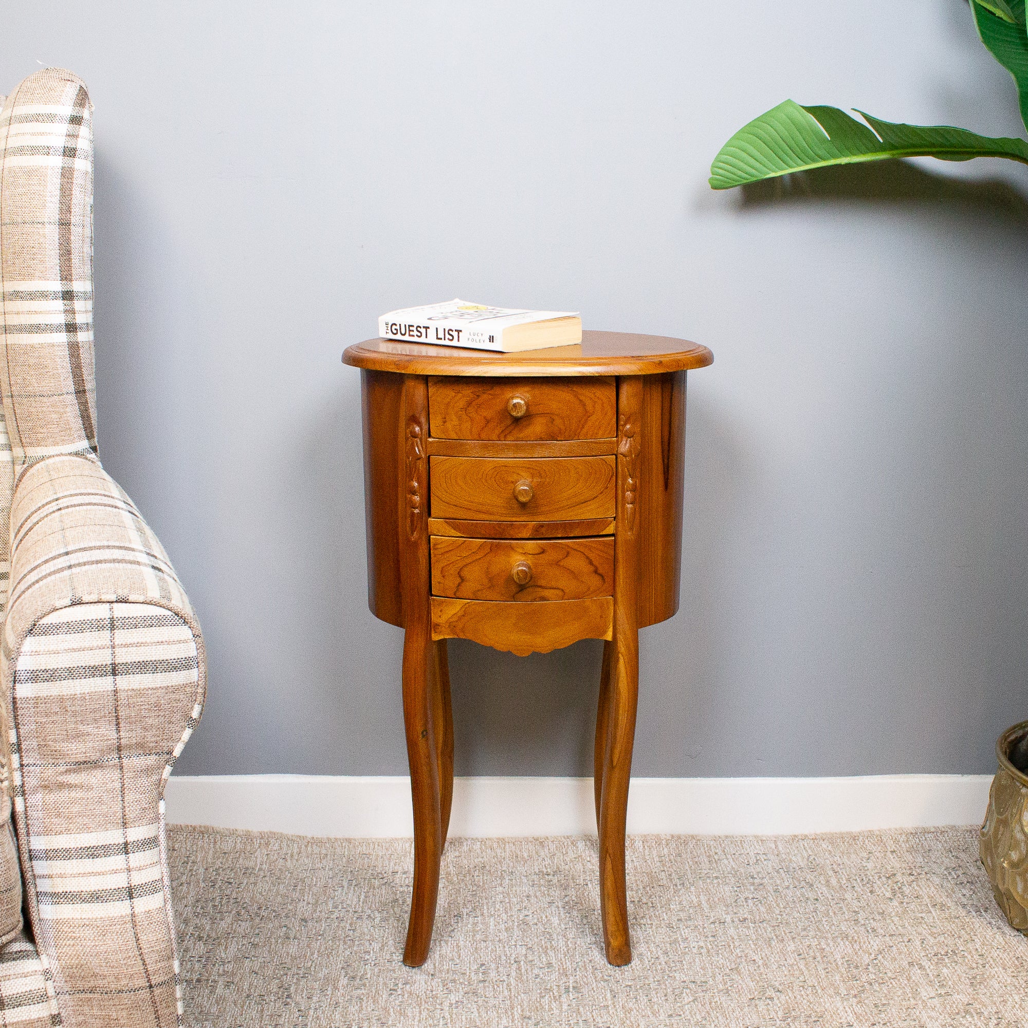 Downton Oval Lamp Table
