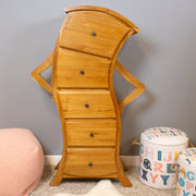 Barnaby Teak Chest of Drawers