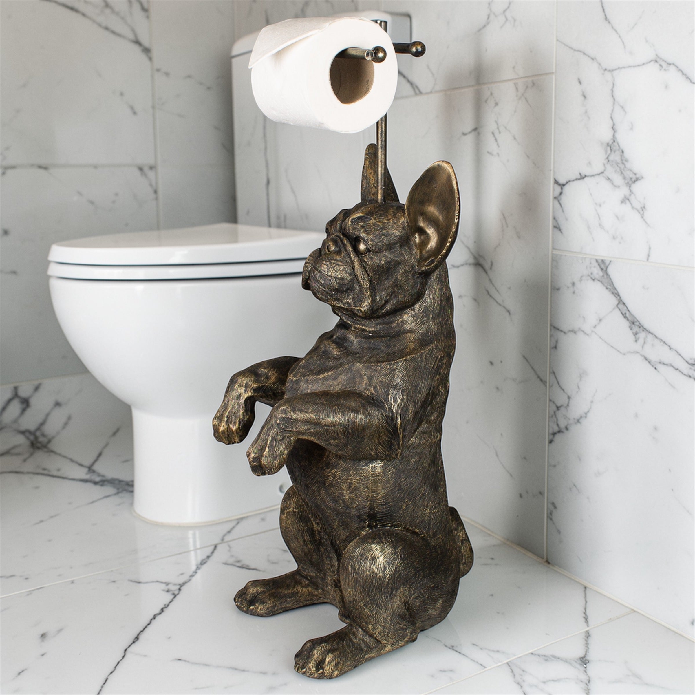 Terrier Toilet Roll Holder